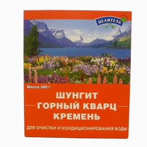 Энергетическая смесь (горный кварц, кремень, шунгит) premium 380г